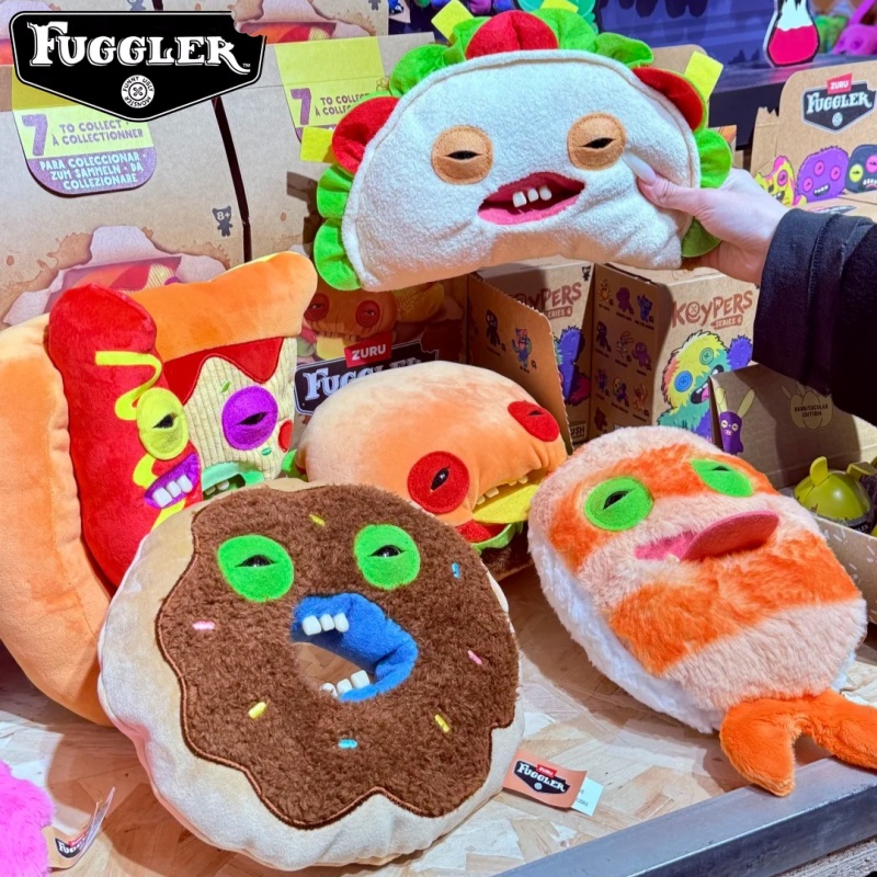 Food Grocery Snacks - オリジナル・ファグラープラッシュ・ブラインドボックス・フード・ファガリシャス・デリカシー・ハンバーガー・ピザ・プラッシュ・カワイイ・ミステリーボックス・面白い誕生日プレゼント・おもちゃ