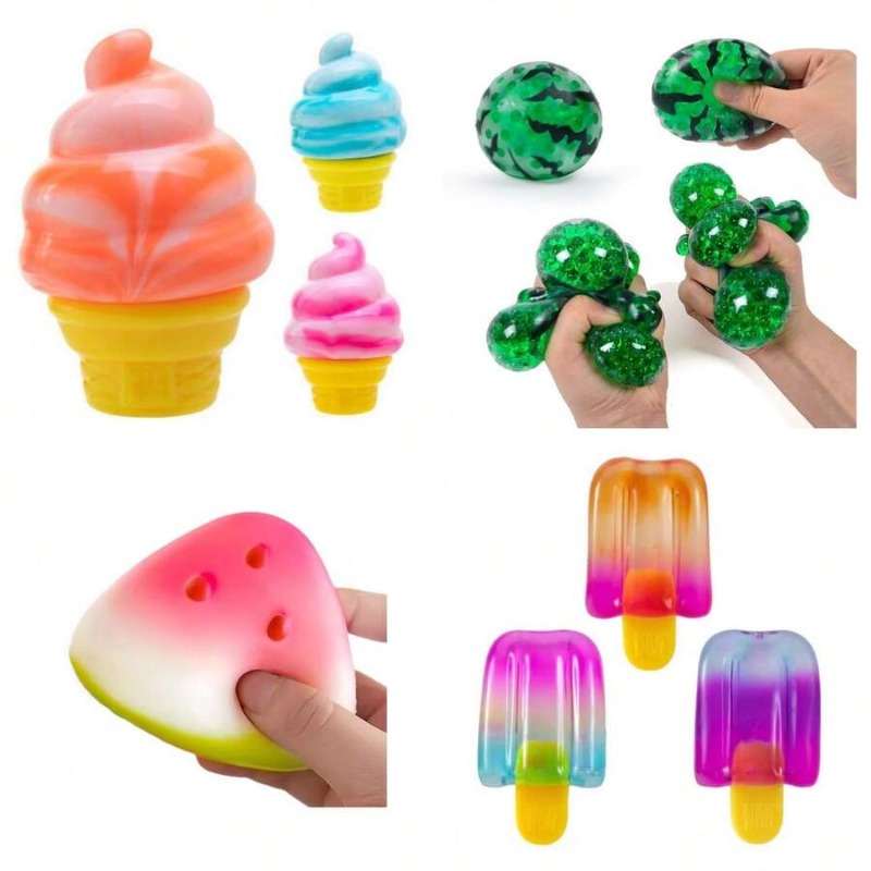 期間限定セール 可愛い夏テーマのミステリー スクイーズボック - Food Snacks To Eat のレビューと価格