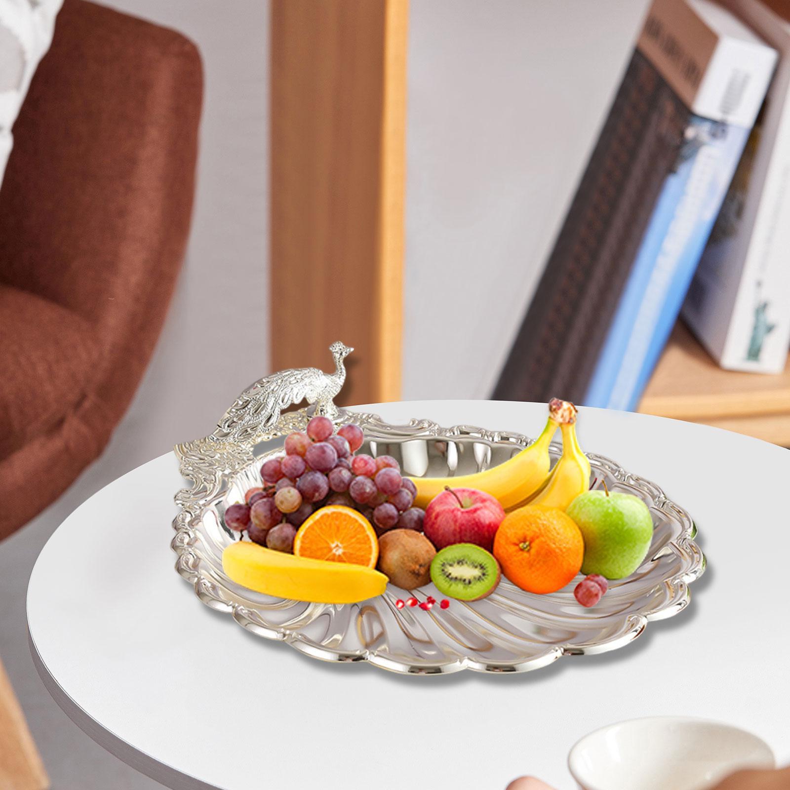高級金属製フルーツトレイ、広々とした収納ボウル、ギフト、スナ - Snacks Food Gift Baskets のレビューと価格