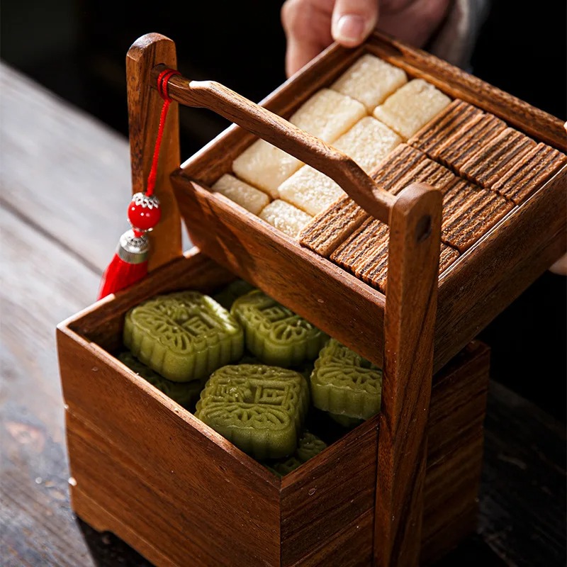 和風ミニマリストフードボックス多層積み重ねスナックトレイ結婚 - Snacks Food Gift Baskets のレビューと価格