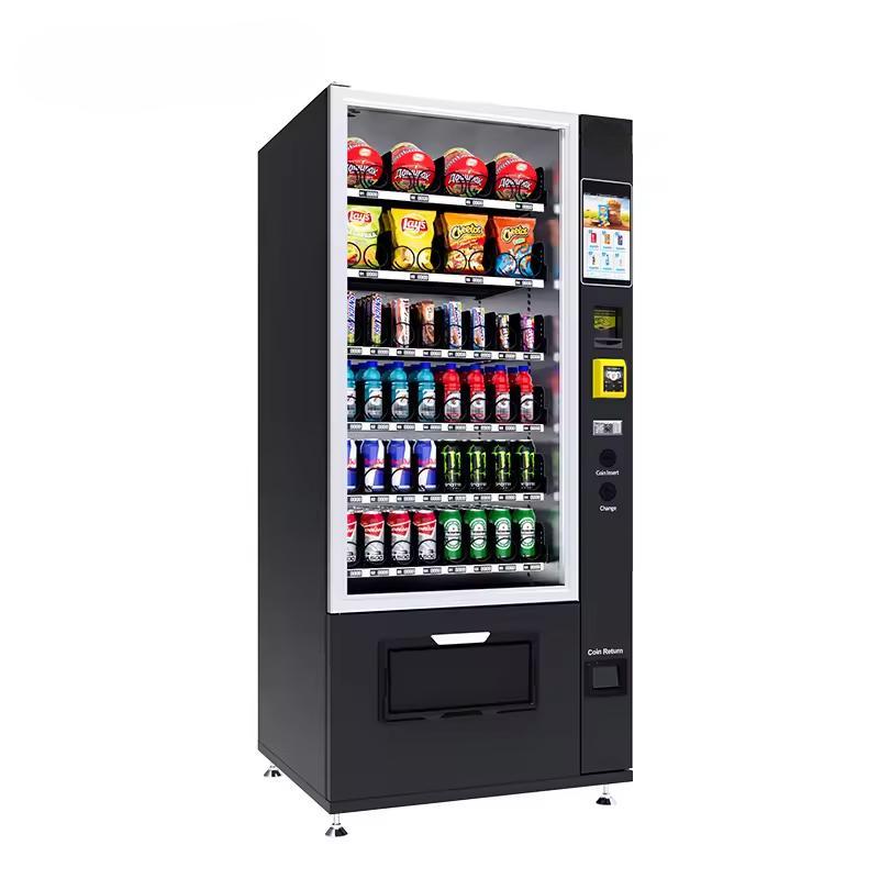定番のコンボ自動販売機、食品・スナック・飲料用冷蔵庫付き自動 - Food Snacks In Usa のレビューと価格