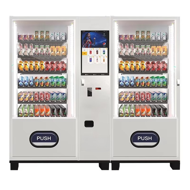 自動冷蔵飲料販売機スマート飲料スナック食品ディスペンサー商業 - Food Snacks In Usa のレビューと価格