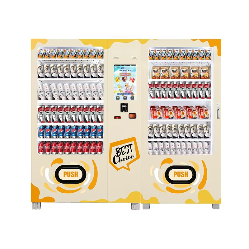 自動冷蔵飲料販売機スマート飲料スナック食品ディスペンサー商業 - Food Snacks In Usa のレビューと価格