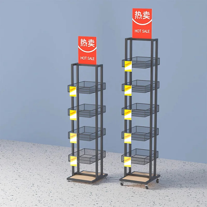カスタムポータブル電子ディスプレイラックスタンド、食料品用モ - Food Grocery Snacks のレビューと価格