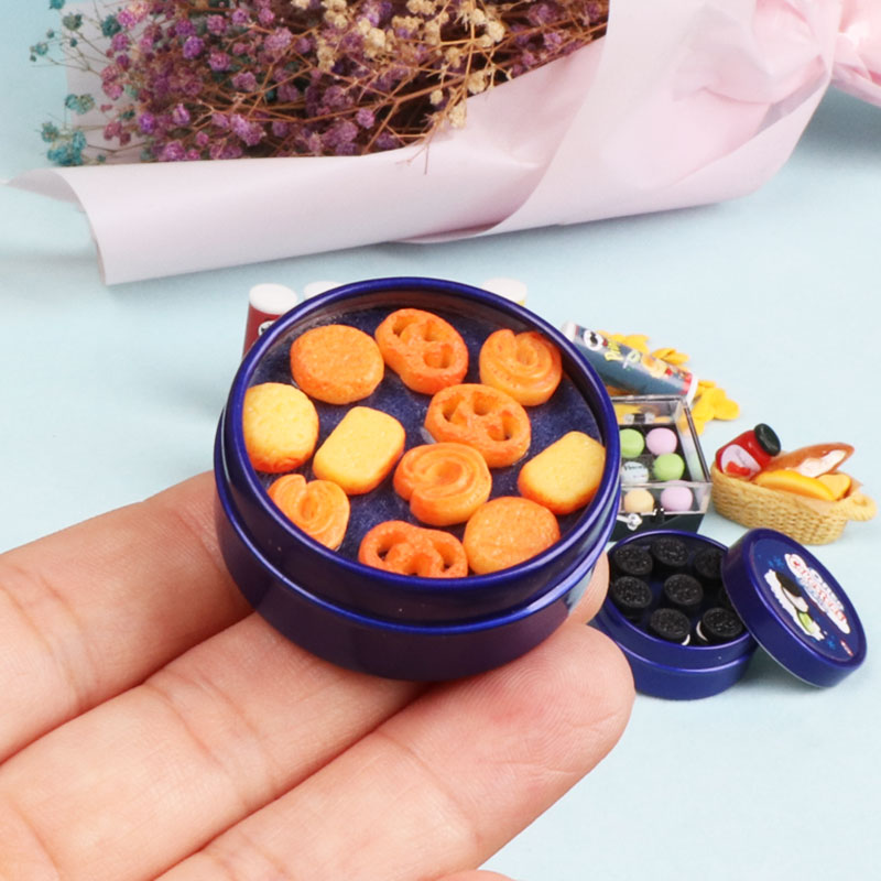 1/6 ミニチュア人形食品ミニチョコレートクッキーボックスポ - Food Grocery Snacks のレビューと価格