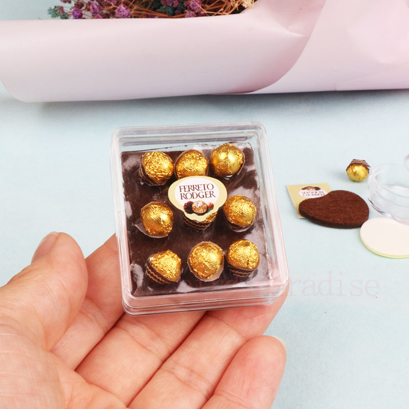 1/6 ミニチュア人形食品ミニチョコレートクッキーボックスポ - Food Grocery Snacks のレビューと価格
