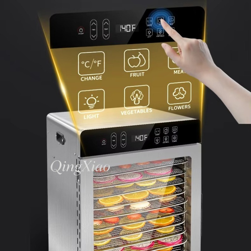 新しいプリセットレシピ付き食品乾燥機 多機能 家庭用/業務用 - Food Snacks Recipes のレビューと価格