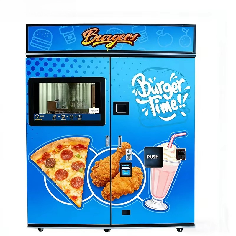 カスタマイズ可能なファストフード自動販売機、電子レンジ、SD - Fast Food With Snacks のレビューと価格
