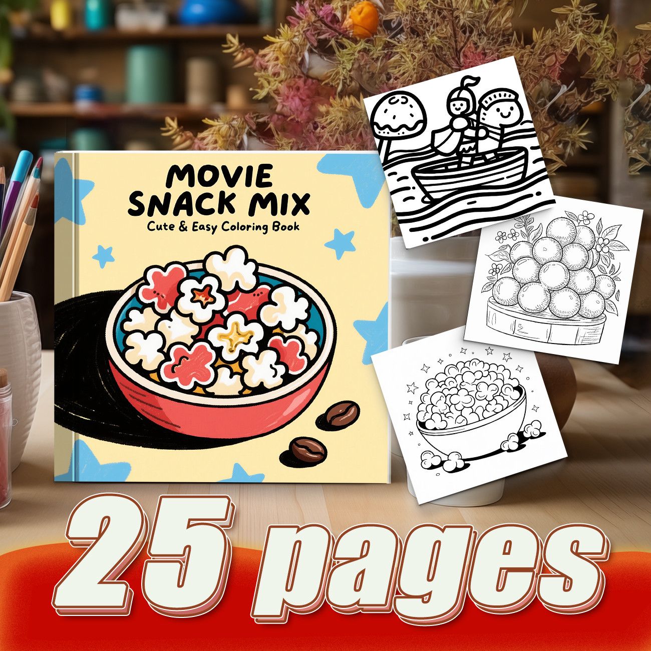 映画スナックミックス ポップコーンボウル シネマスナック シ - Food Snacks Coloring Book のレビューと価格