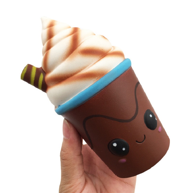 ジャンボチョコレートアイスクリームフワフワクリームの香りの遅 - Food Grocery Snacks のレビューと価格