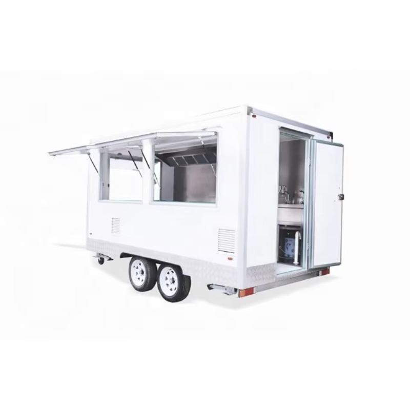 業務用工場製モバイルファーストフードトレーラー屋台モバイルフ - Fast Food With Snacks のレビューと価格